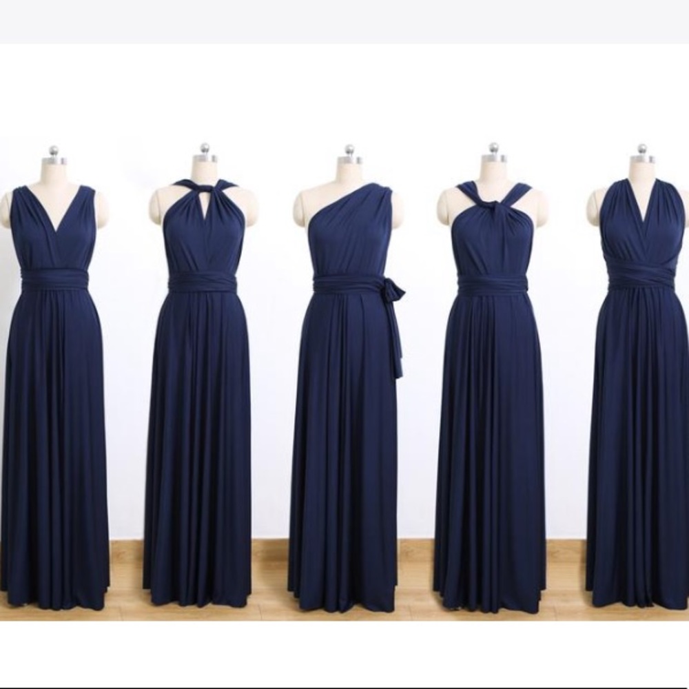 Navy Multi-way dress